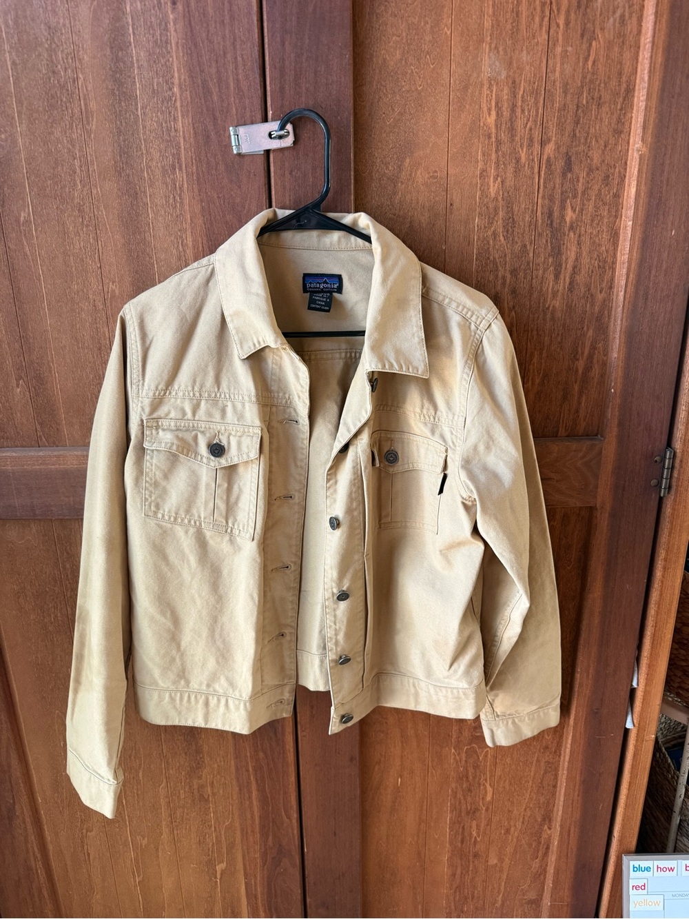 Patagonia Tan Canvas Work Jacket